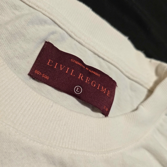 Civil‎ Regime S.I.N Casted Out Butterfly Floral Graphic Tee Tshirt Size Large - Picture 7 of 10